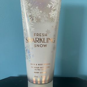 Bath and Bodywork’s Sparkling Snow Body Moisturizer